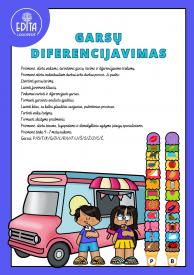 VASARA. LEDAI. GARSŲ DIFERENCIJAVIMAS.
