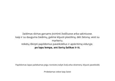 Garsų įtvirtinimas sakiniuose