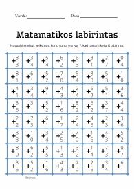 Matematikos labirintas