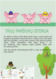 TRIJŲ PARŠIUKŲ ISTORIJA