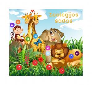 Interaktyvus plakatas. Zoologijos sodas