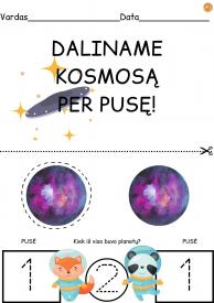 Padalinkime kosmosą