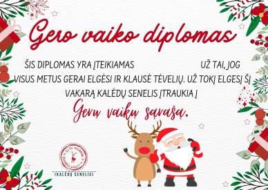 GERO VAIKO DIPLOMAS