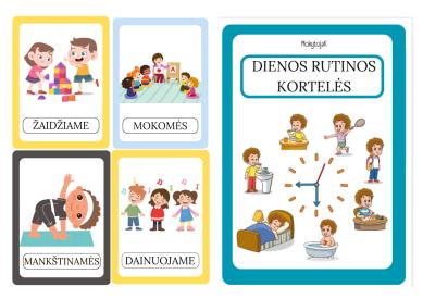 RUTINOS KORTELĖS