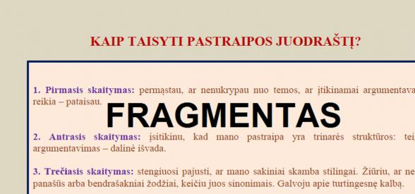 KAIP TOBULINTI PASTRAIPOS JUODRAŠTĮ