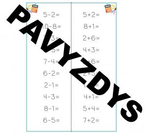 Matematikos užduotys