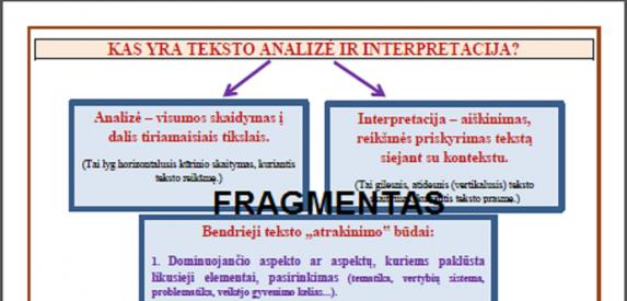 EPINIO TEKSTO ANALIZĖ IR INTERPRETACIJA