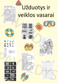 Užduotys vasarai