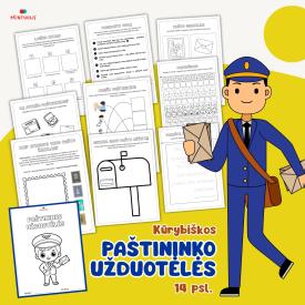 Užduotėlės apie paštą