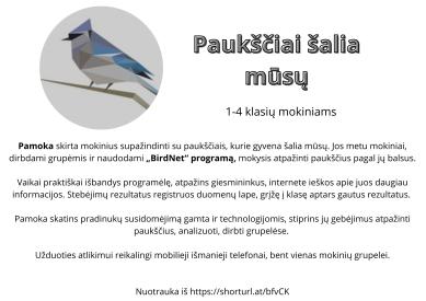 Paukščiai šalia mūsų