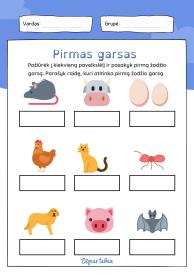 Pirmas žodžio garsas