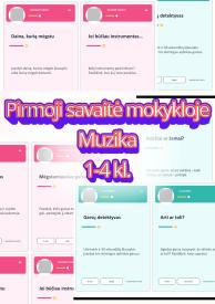 Muzikinės užduotys pirmajai mokslo metų savaitei