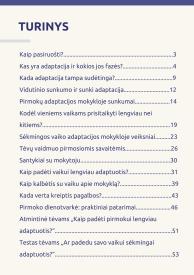 55 psl. leidinys tėvams, mokytojams ir švietimo pagalbos specialistams