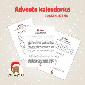 Advento kalendorius pradinukams