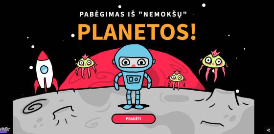 Pabėgimas iš Nemokšų planetos.