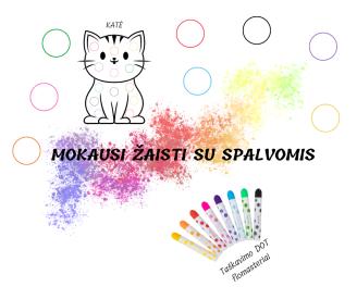 Mokausi žaisti su spalvomis