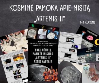 Pamokos apie Artemis II planas 