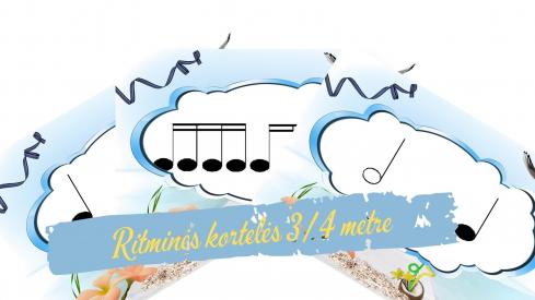 Ritminės kortelės 3-4 metre