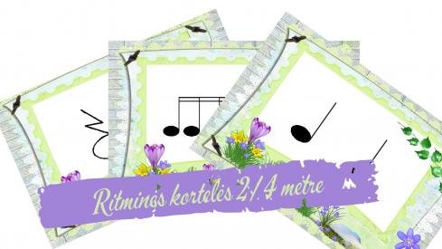 Ritminės kortelės 2-4 metre