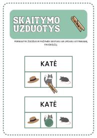 SKAITYMO UŽDUOTIS