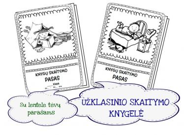 Užklasinio skaitymo knygelė