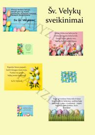 Šv. Velykų sveikinimai