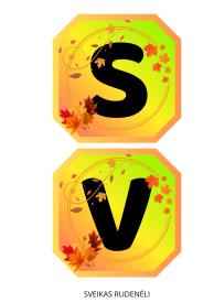 Sveikas rudenėli