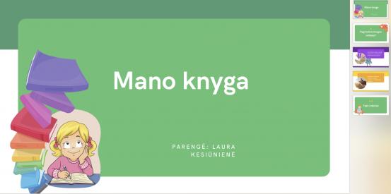 Knygos pristatymas