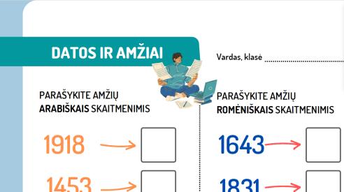 Kaip nurodyti amžių
