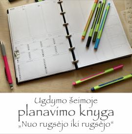 Ugdymo šeimoje planavimo knyga