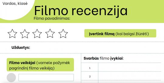 Filmo apžvalga