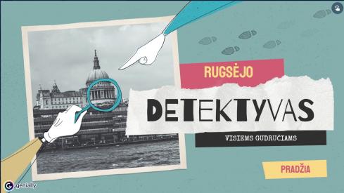 RUGSĖJO DETEKTYVAS