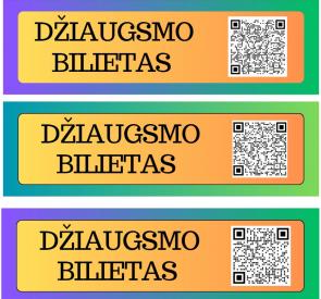 Džiaugsmo bilietai