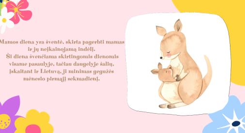 Mamos diena skaidrės
