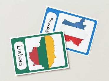 Europos šalių kortelės