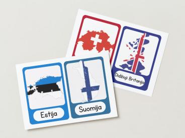 Europos šalių kortelės