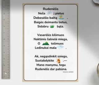 Rudenėlio užduotys - 36 psl.  