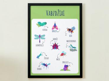 VABZDŽIAI - PLAKATAS