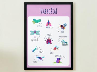 VABZDŽIAI - PLAKATAS