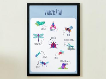 VABZDŽIAI - PLAKATAS