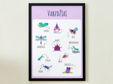 VABZDŽIAI - PLAKATAS