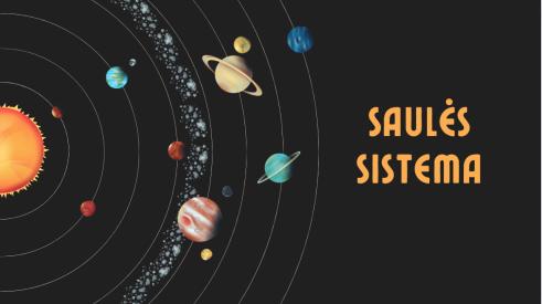 Saulės sistema - skaidrės