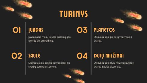 Saulės sistema - skaidrės