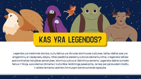MITAI IR LEGENDOS - SKAIDRĖS