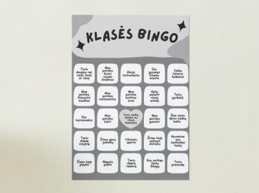 Rugsėjo 1-osios KLASĖS BINGO