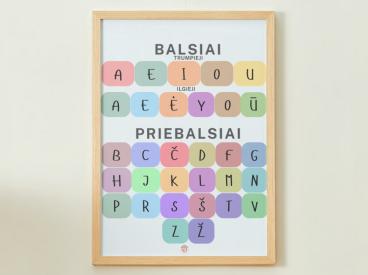 BALSIAI ir PRIEBALSIAI - plakatas