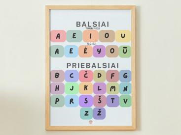 BALSIAI ir PRIEBALSIAI - plakatas