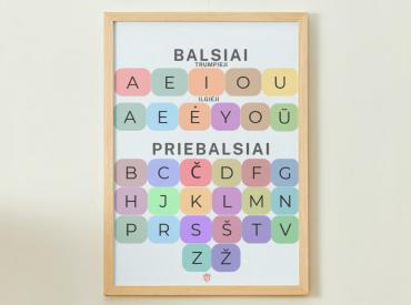 BALSIAI ir PRIEBALSIAI - plakatas