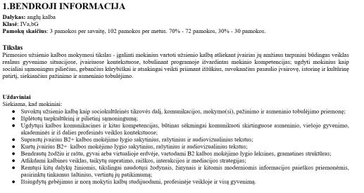 Insight Advanced 2d edition ilgalaikais planas 12kl