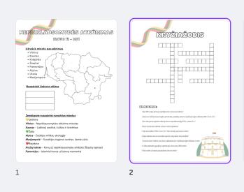 Edukacinės užduotys Kovo 11-osios proga